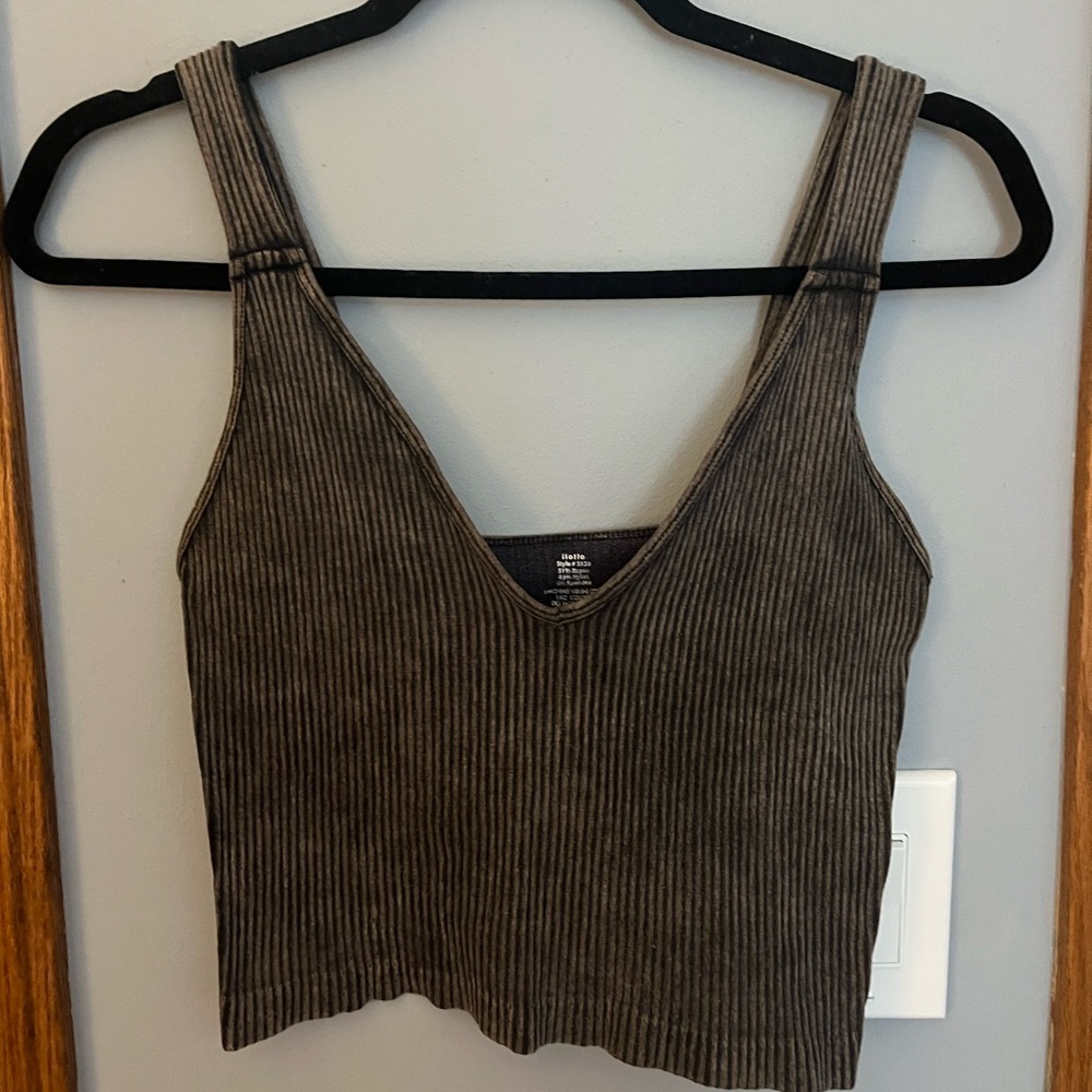 Faded black tank top in size M/L